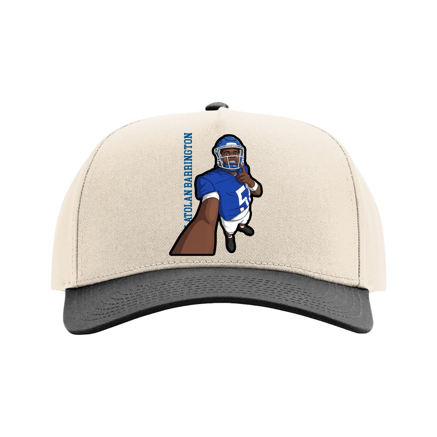 Full Fabric Five-Panel Champ Cap