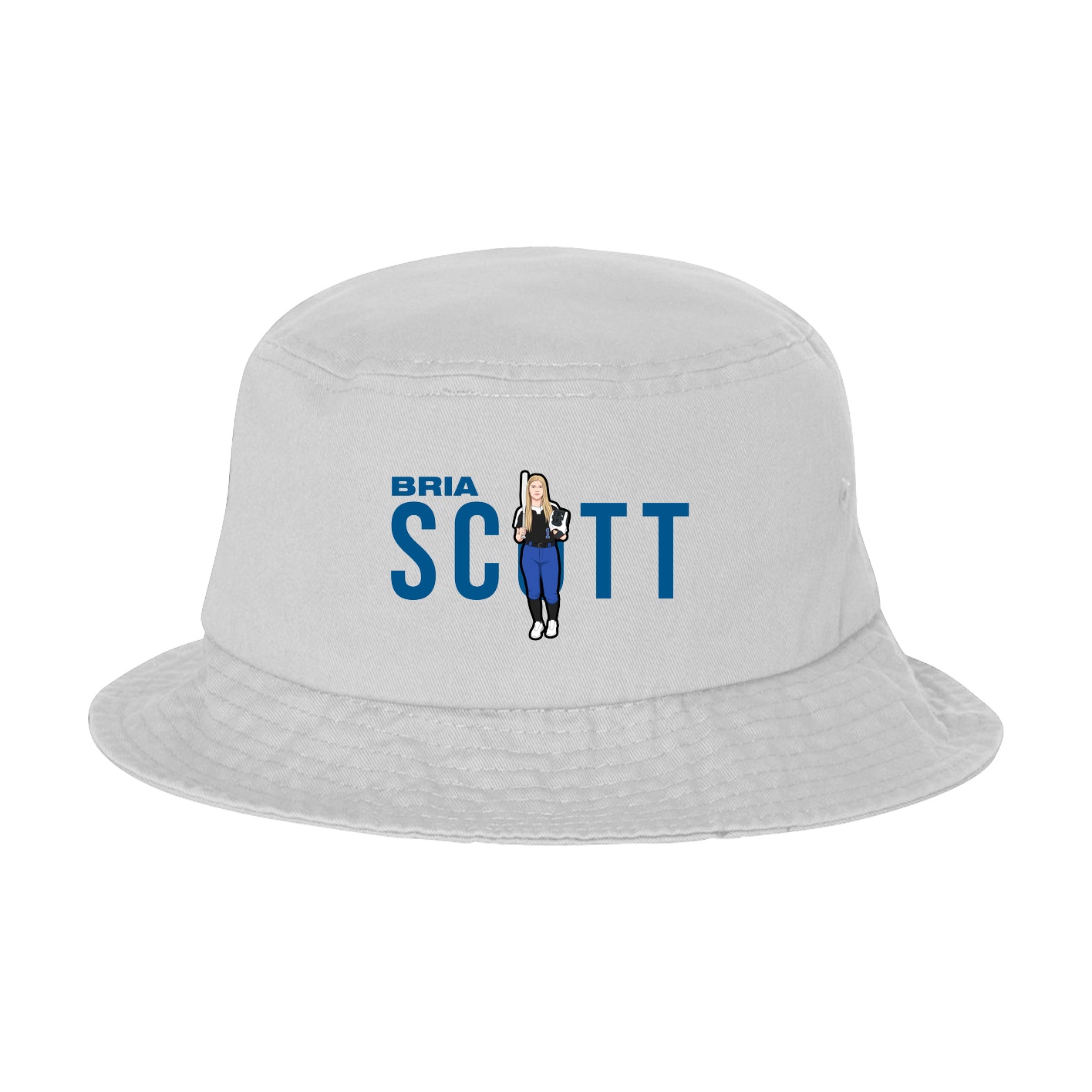 Bucket Cap — Player Name in White