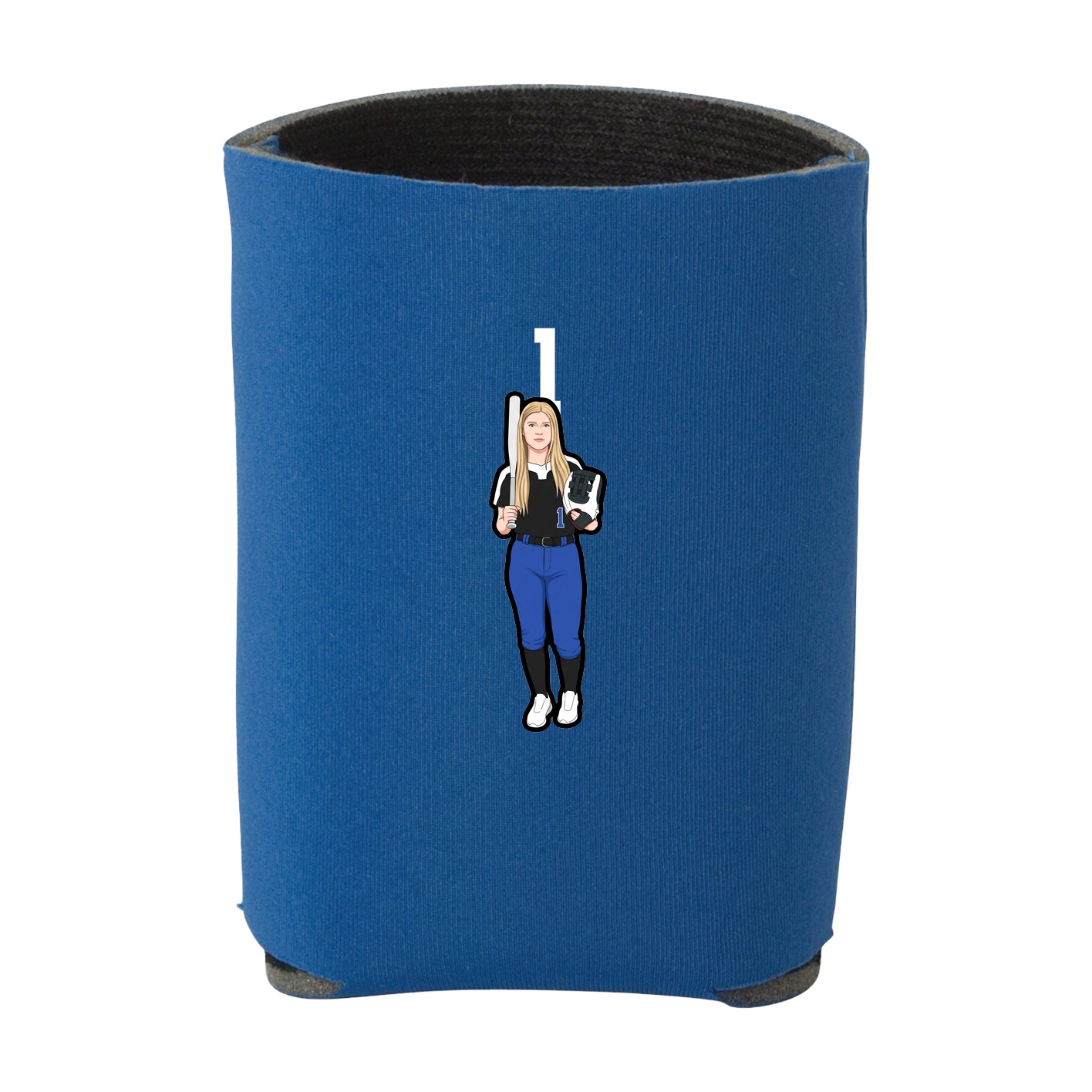 Can Holder — Number Top in Royal