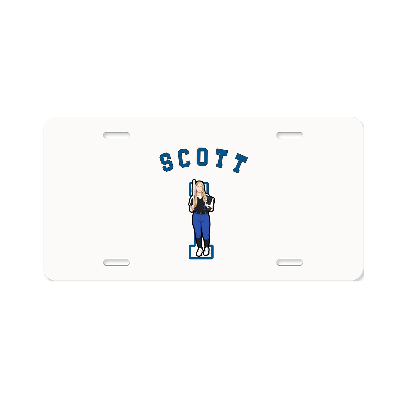 License Plate — Shirsey Arch in Classic