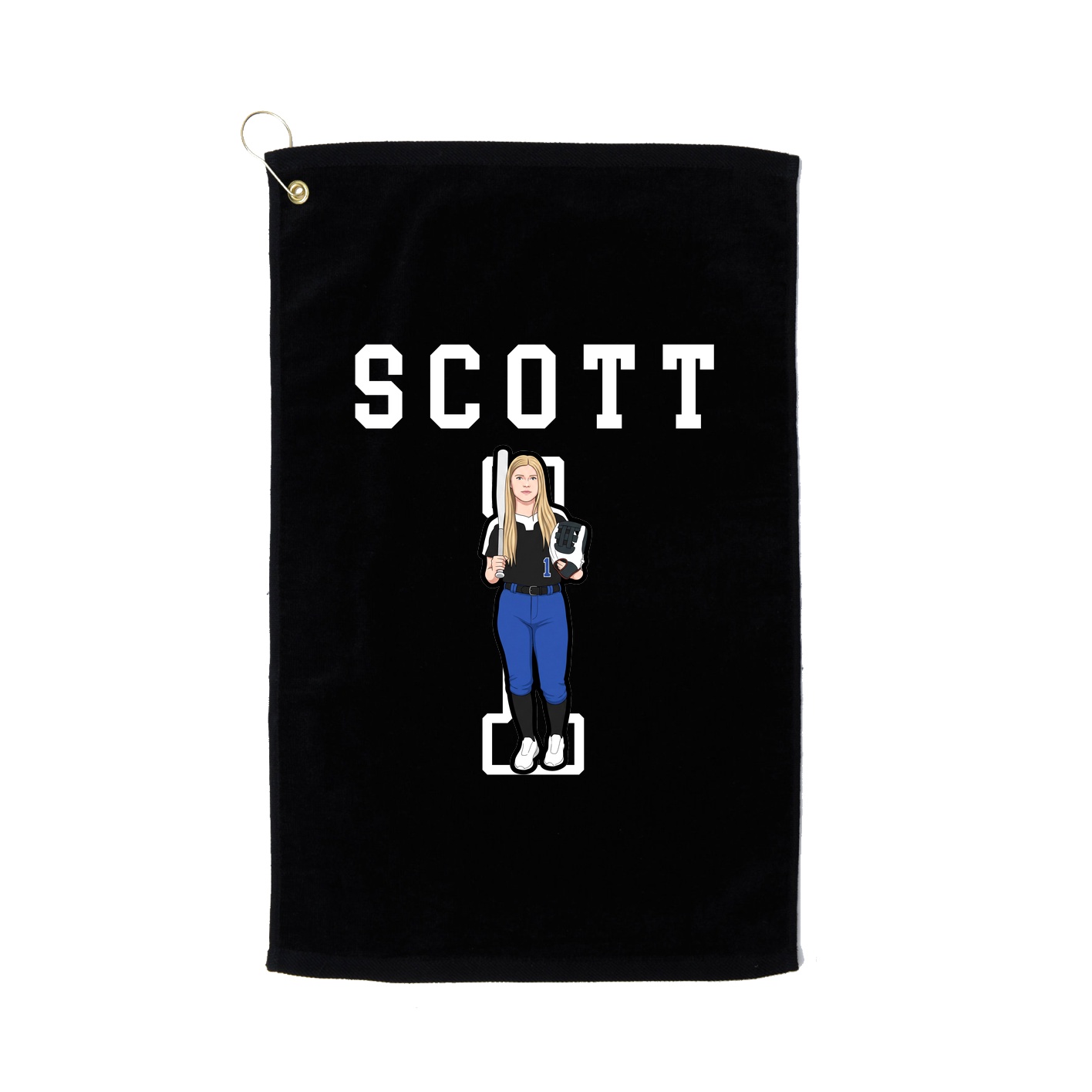 Golf Towel — Shirsey in Black