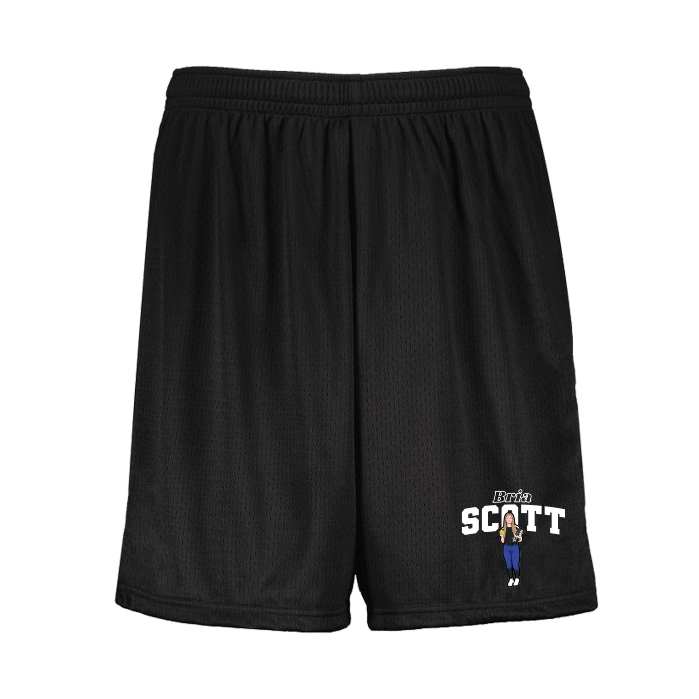 Shorts — Name Arch in Black