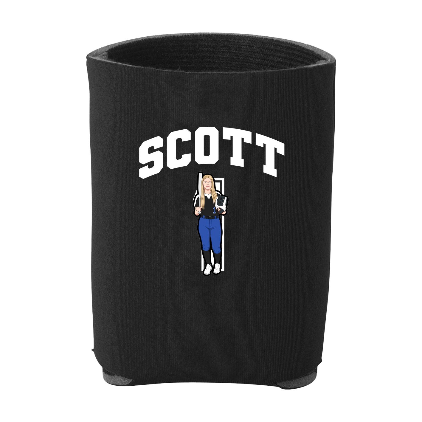 Can Holder — Number in Black