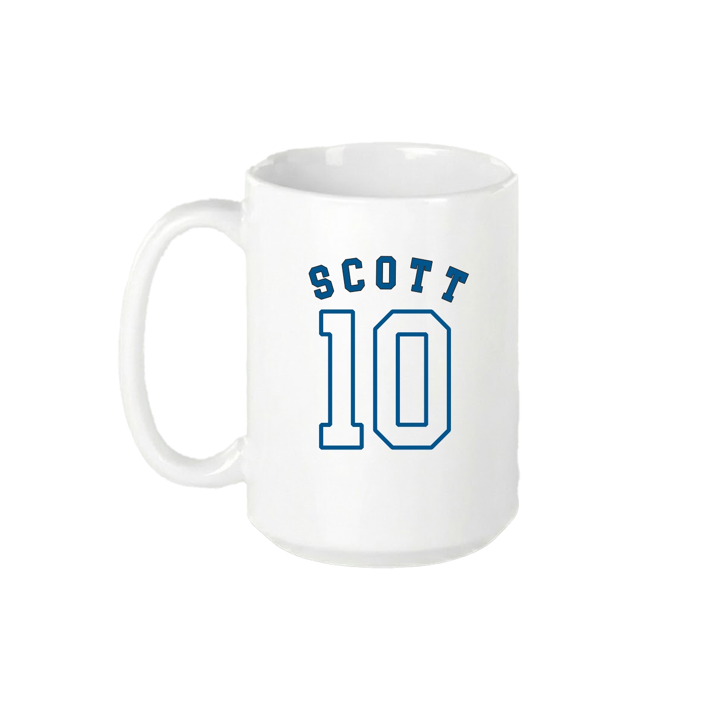 15oz Coffee Mug — Shirsey Arch in White