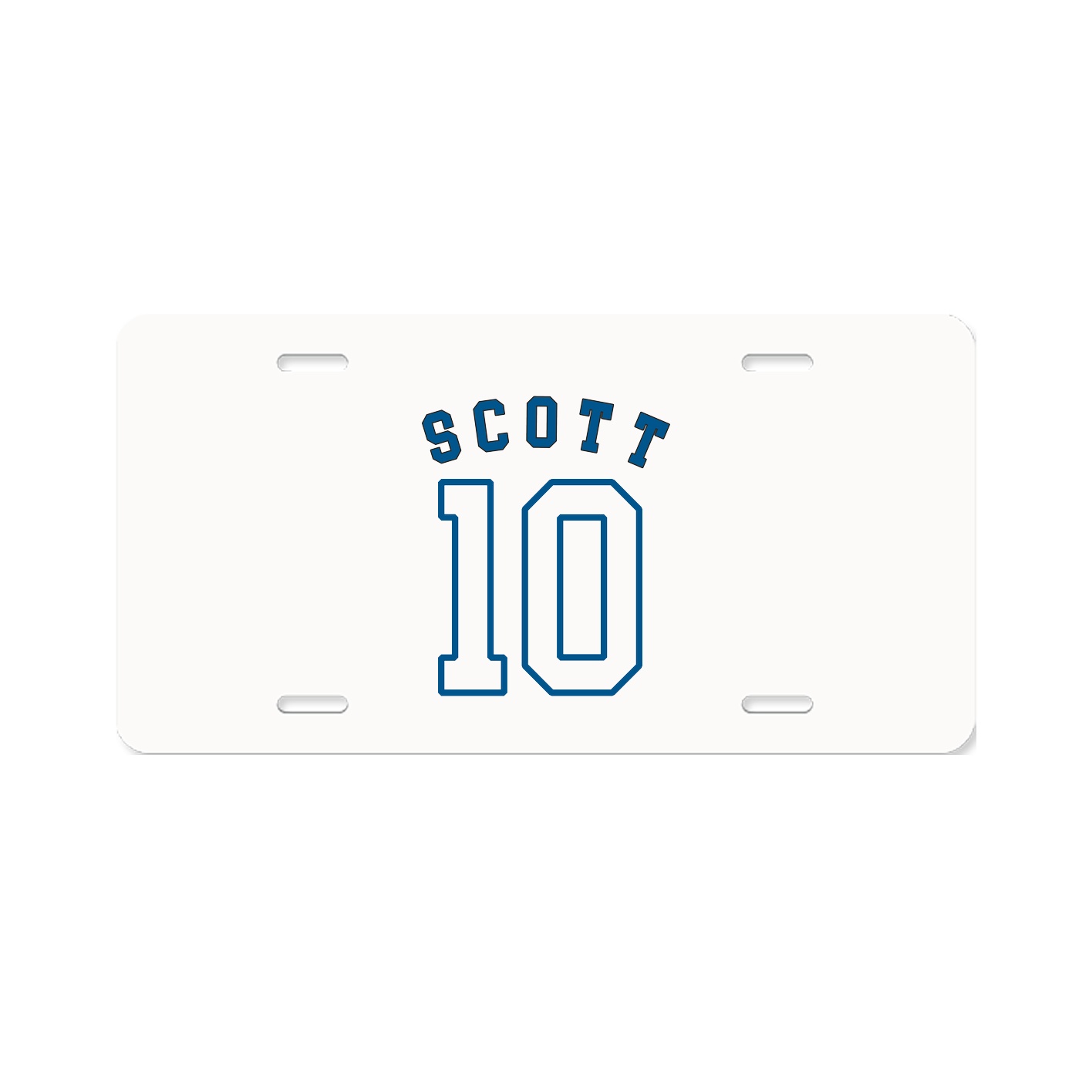 License Plate — Shirsey Arch in Classic