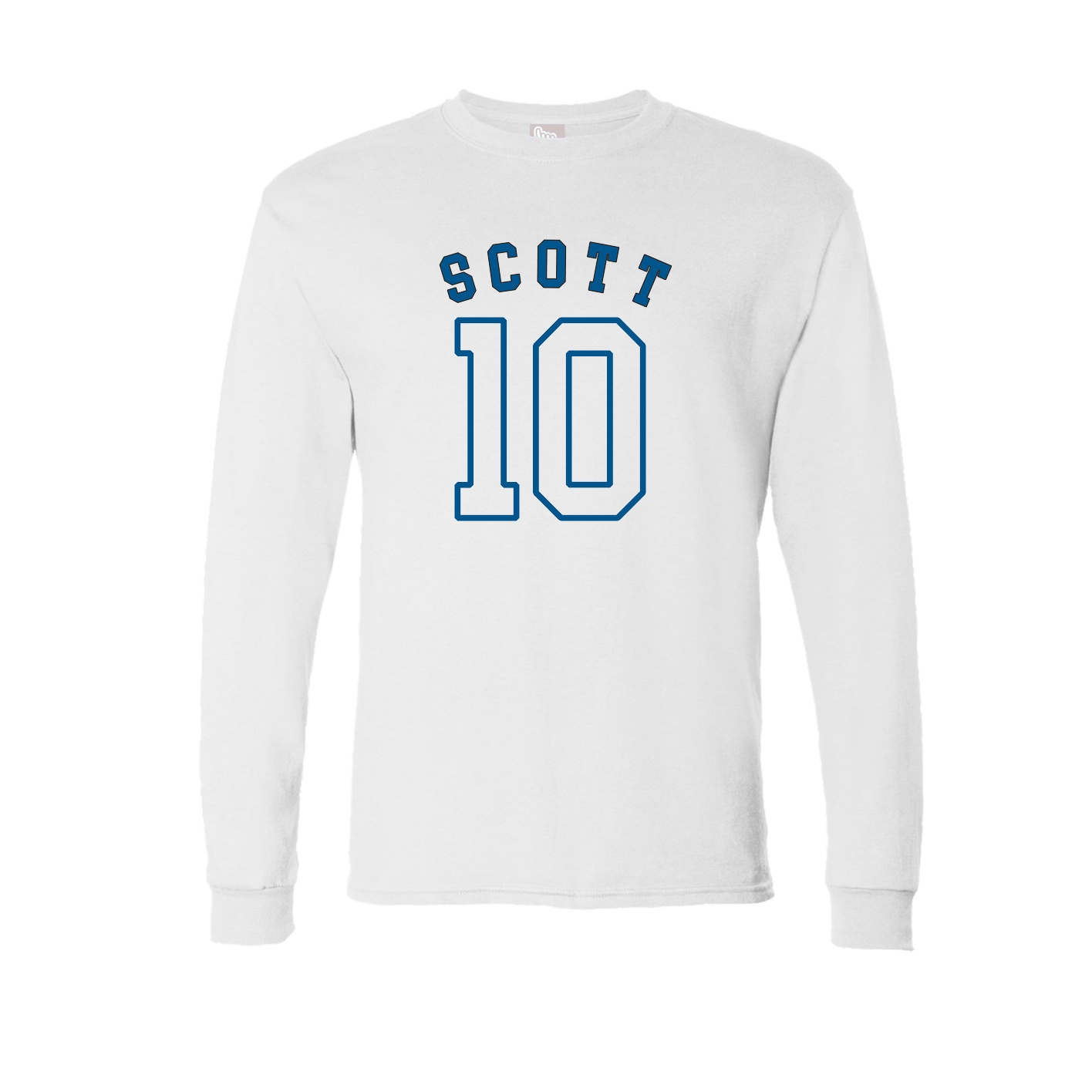 Long Sleeve Tee — Shirsey Arch in White