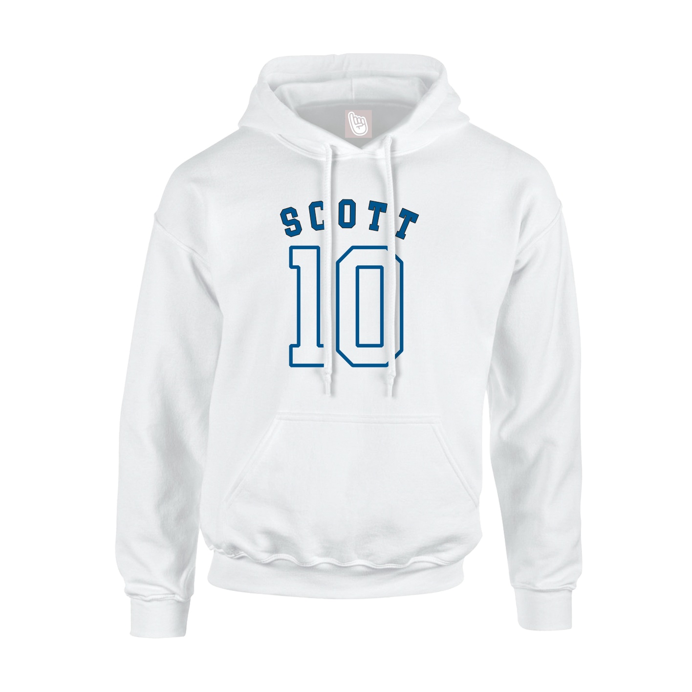 Hoodie — Shirsey Arch in White