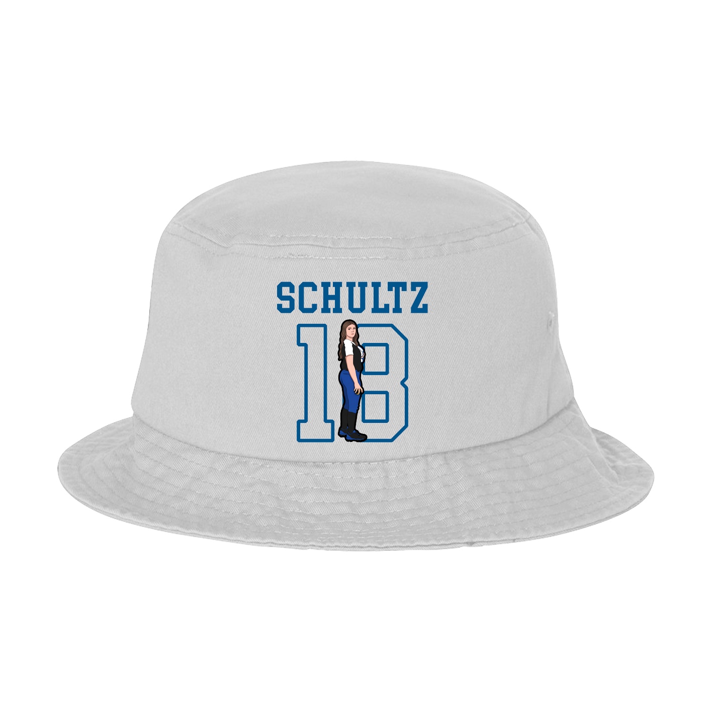 Bucket Cap — Shirsey in White
