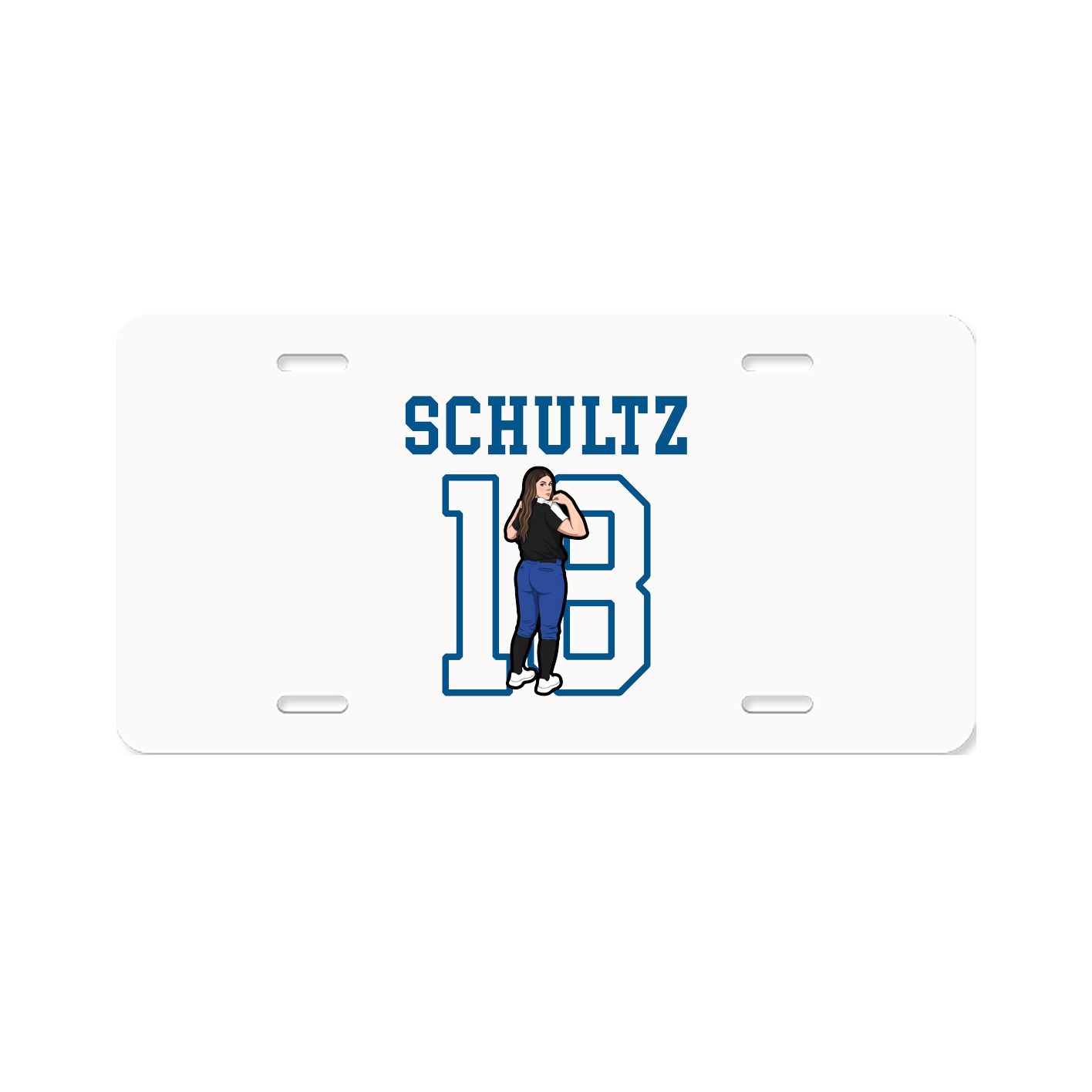 License Plate — Shirsey in Classic