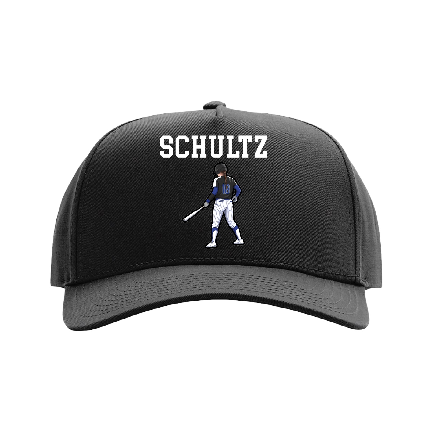 Full Fabric Five-Panel Champ Cap