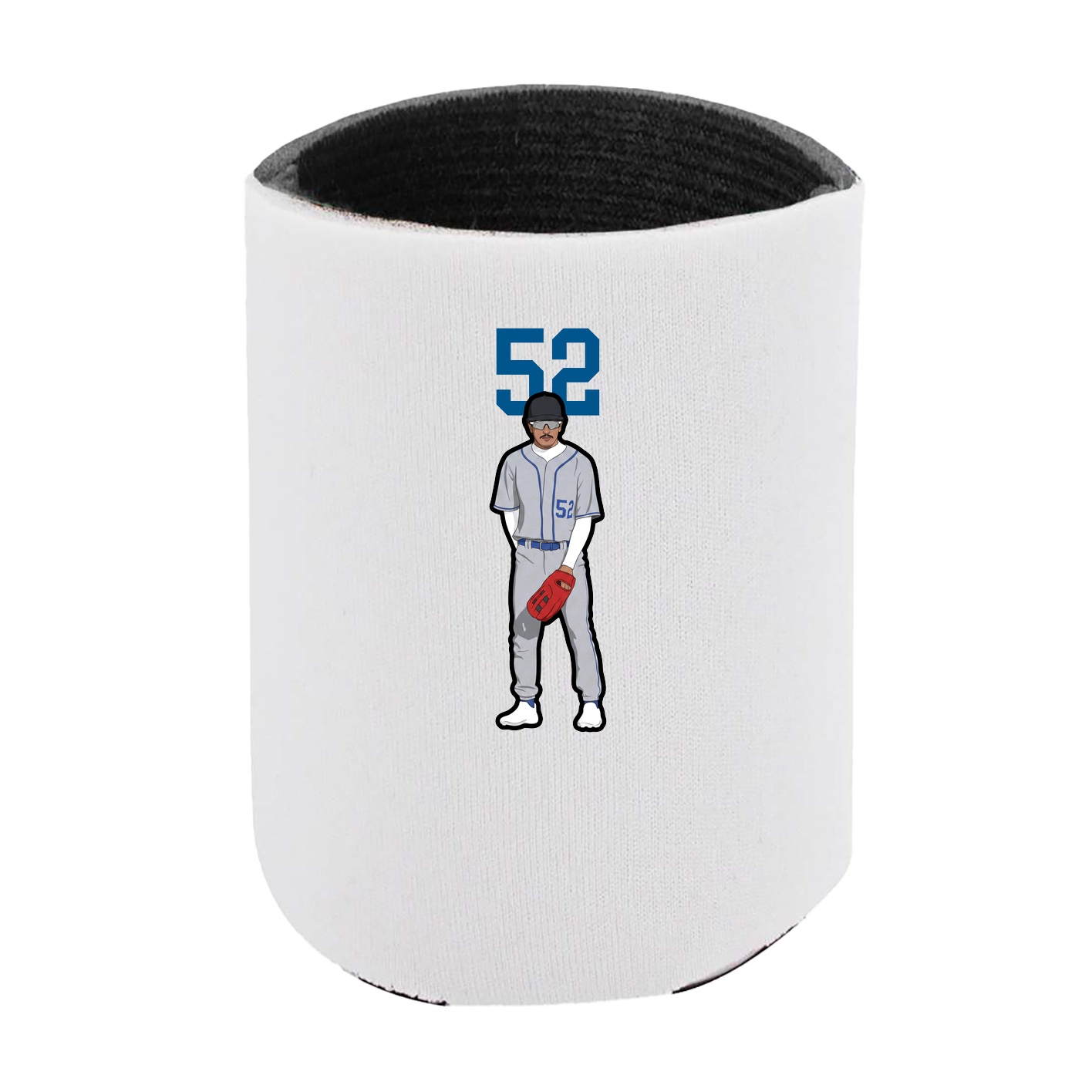 Can Holder — Number Top in White