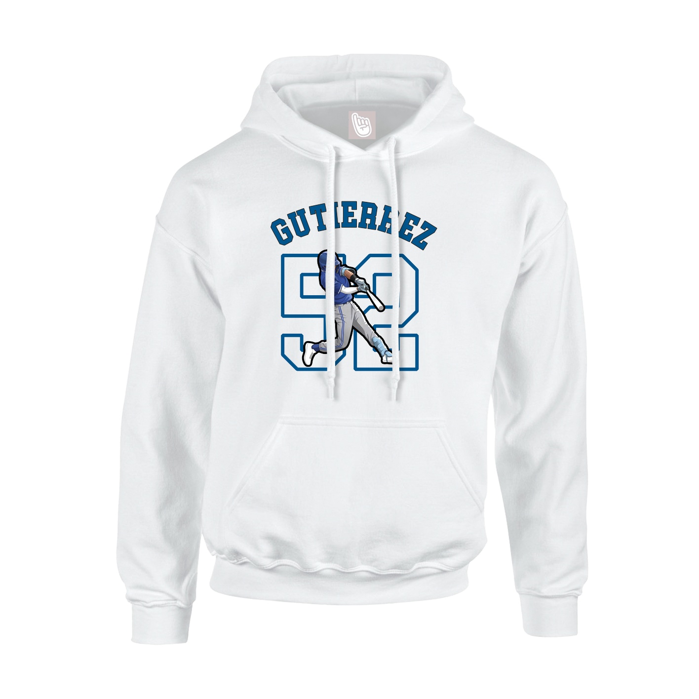 Youth Hoodie — Shirsey Arch in White