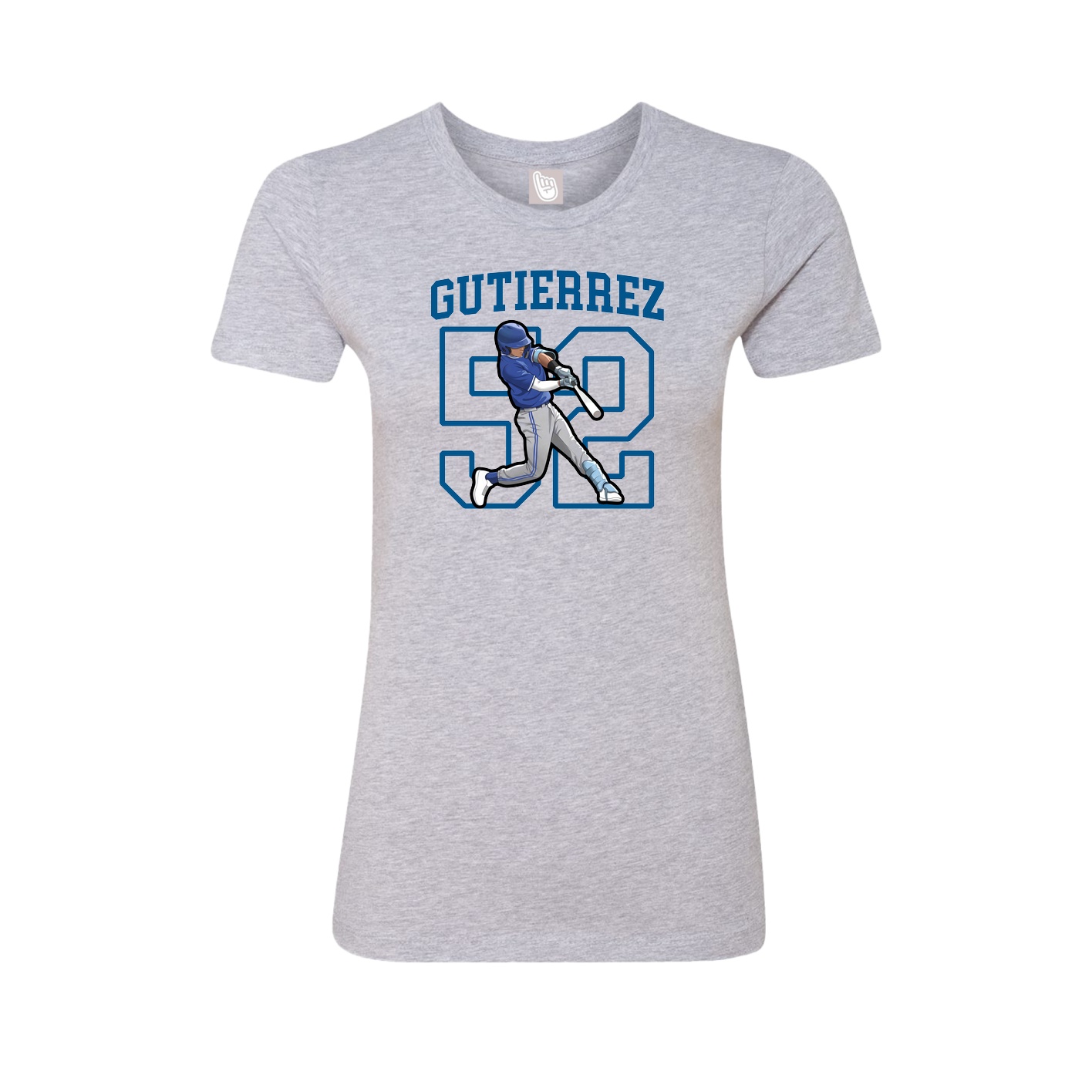 Fitted Women's Tee — Shirsey in Grey