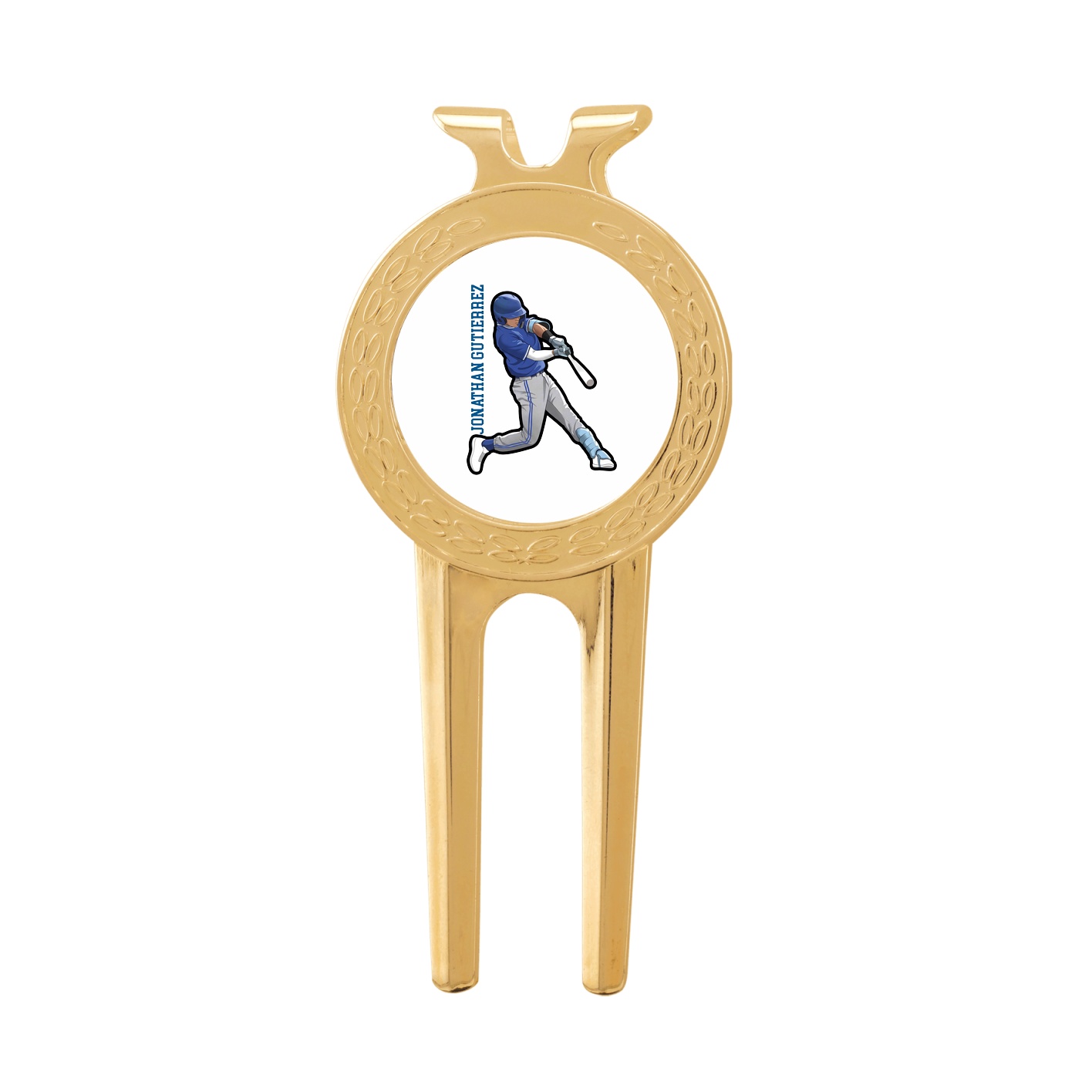 Divot Tool with Ball Marker — Name Vertical in Classic