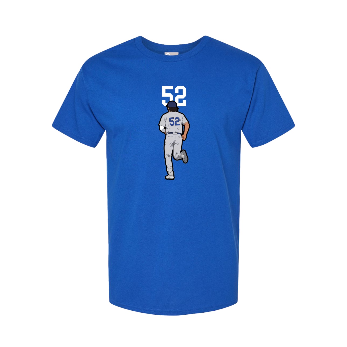 Youth Tee — Number Top in Royal