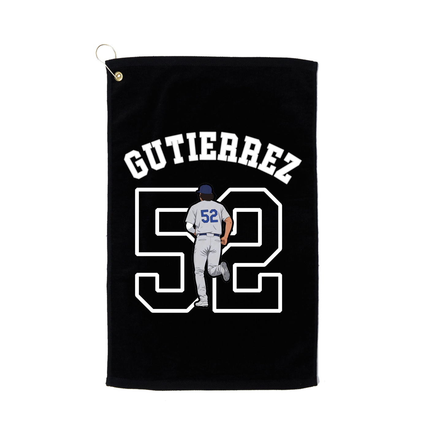 Golf Towel — Shirsey Arch in Black