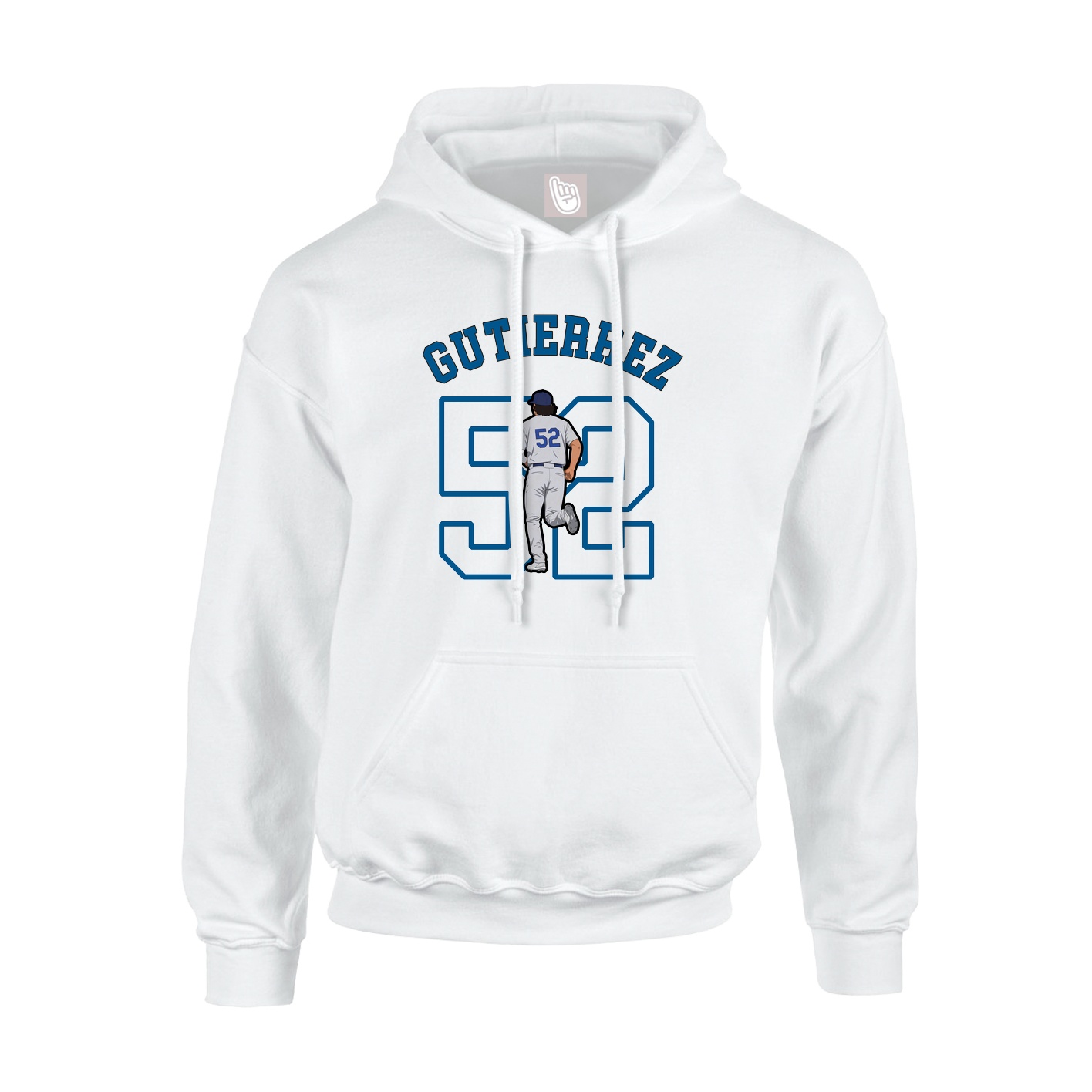 Youth Hoodie — Shirsey Arch in White