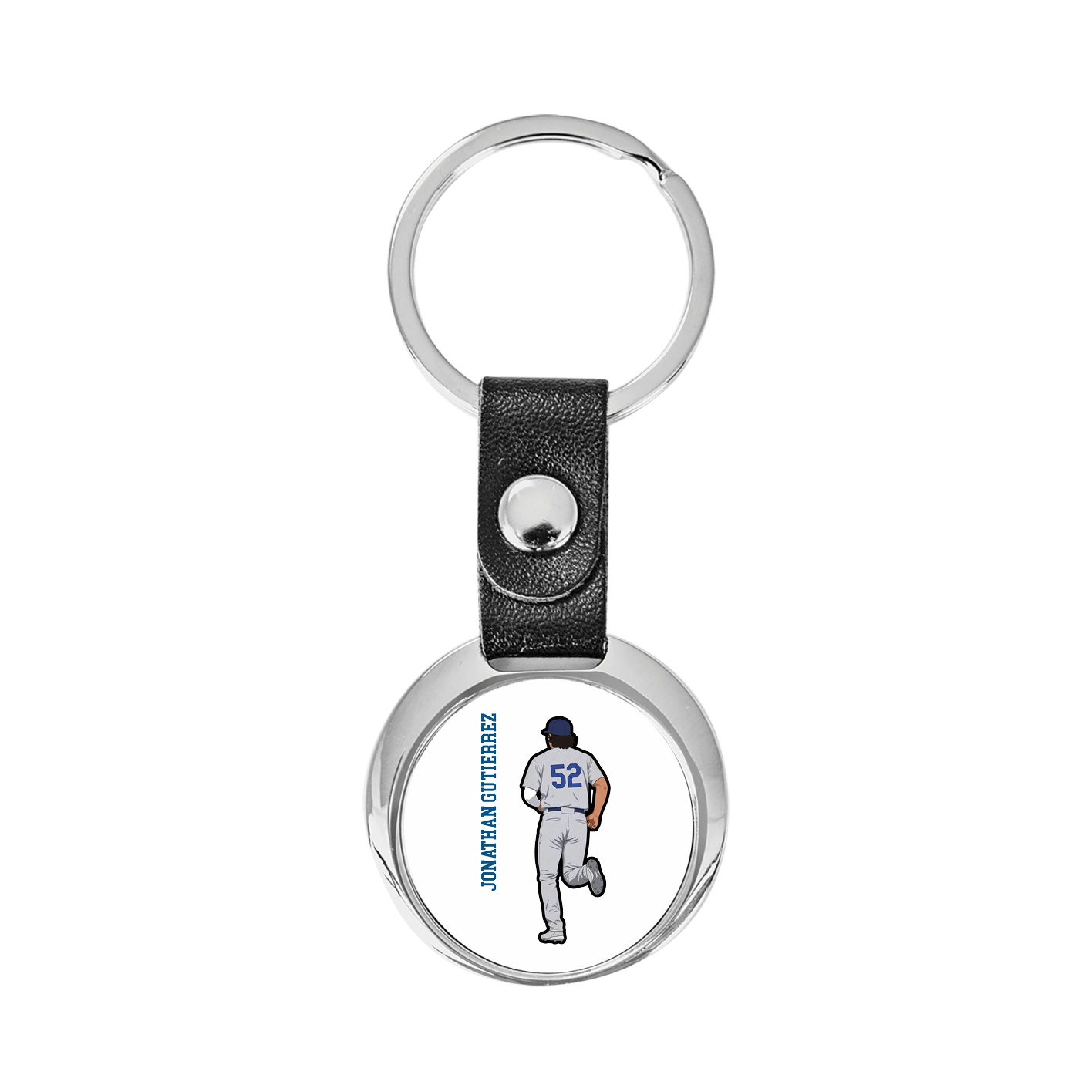 Key Chain — Name Vertical in Classic