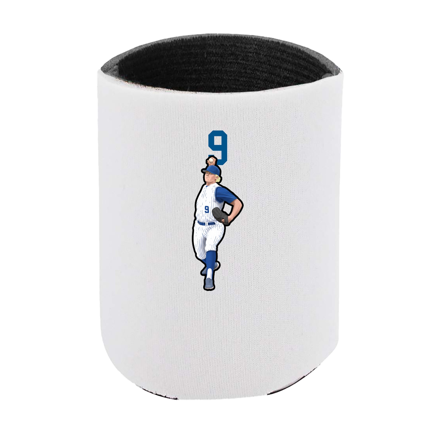 Can Holder — Number Top in White