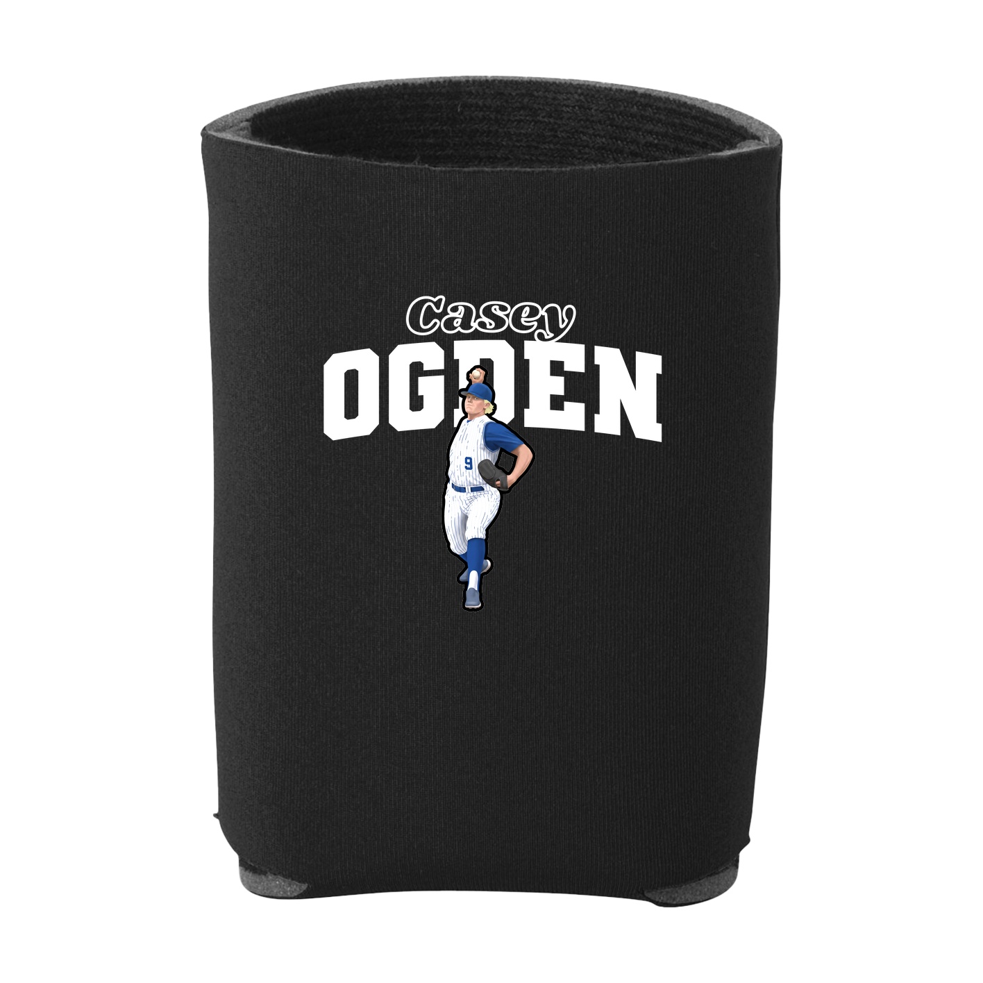 Can Holder — Name Arch in Black