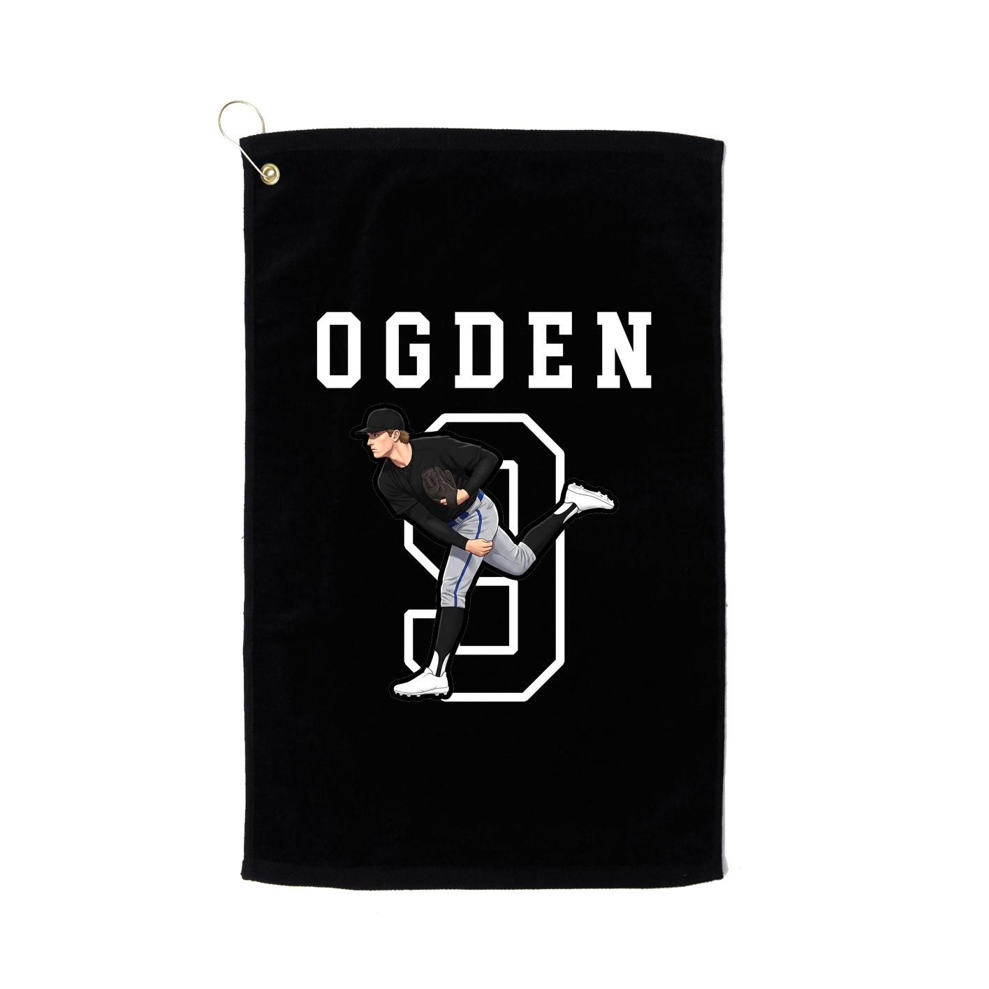 Golf Towel — Shirsey in Black