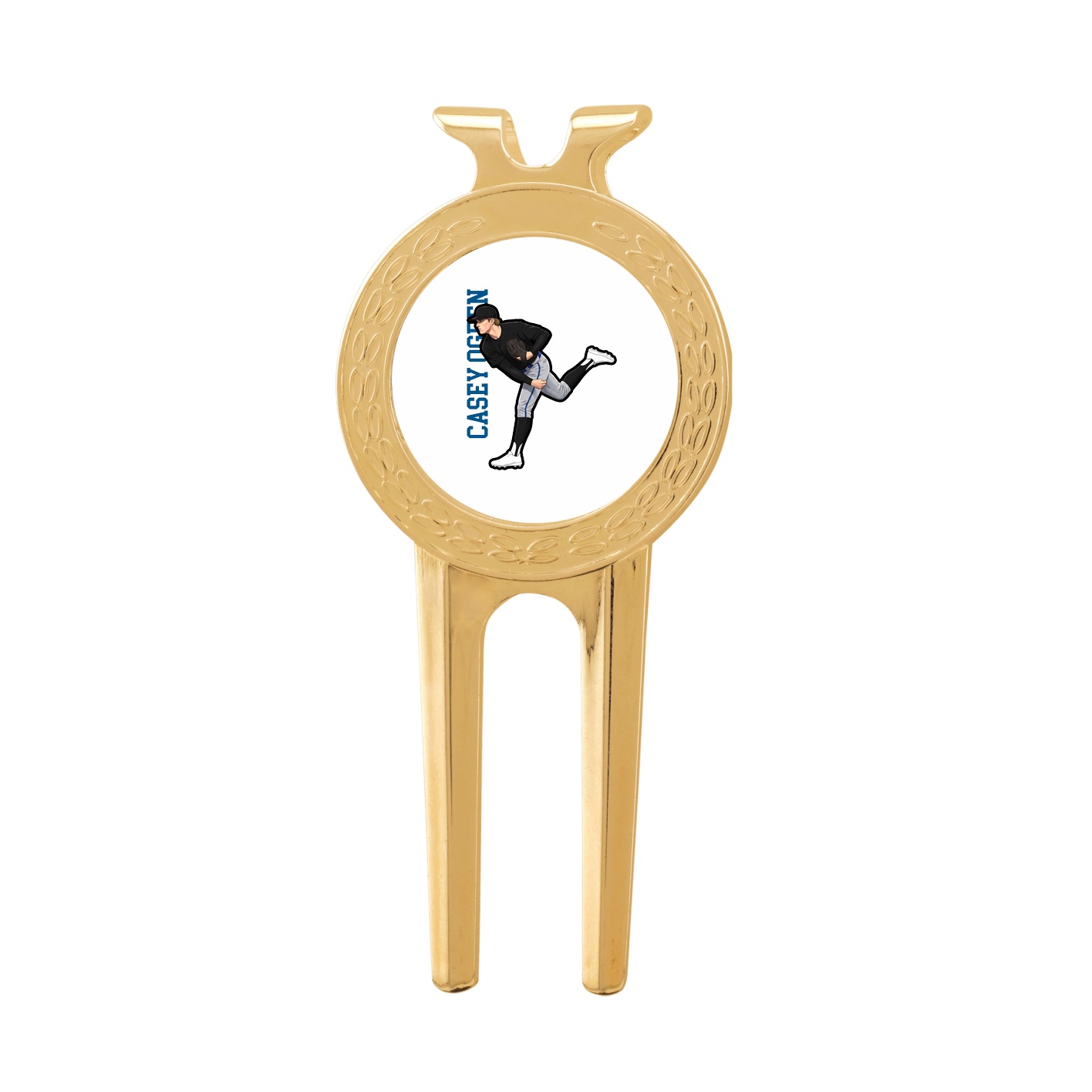 Divot Tool with Ball Marker — Name Vertical in Classic
