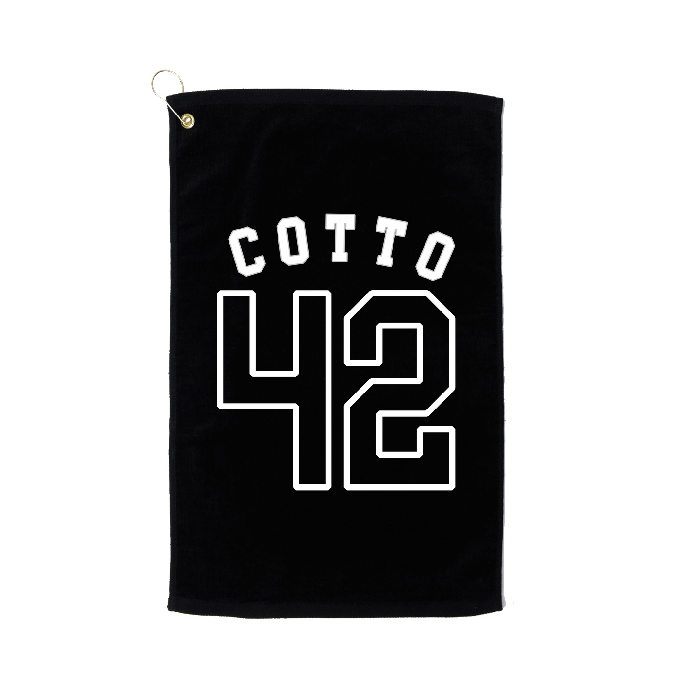 Golf Towel — Shirsey Arch in Black