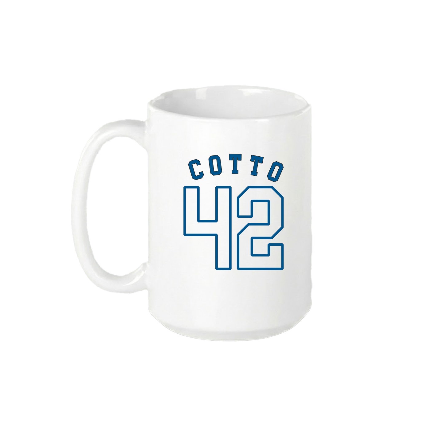 15oz Coffee Mug — Shirsey Arch in White