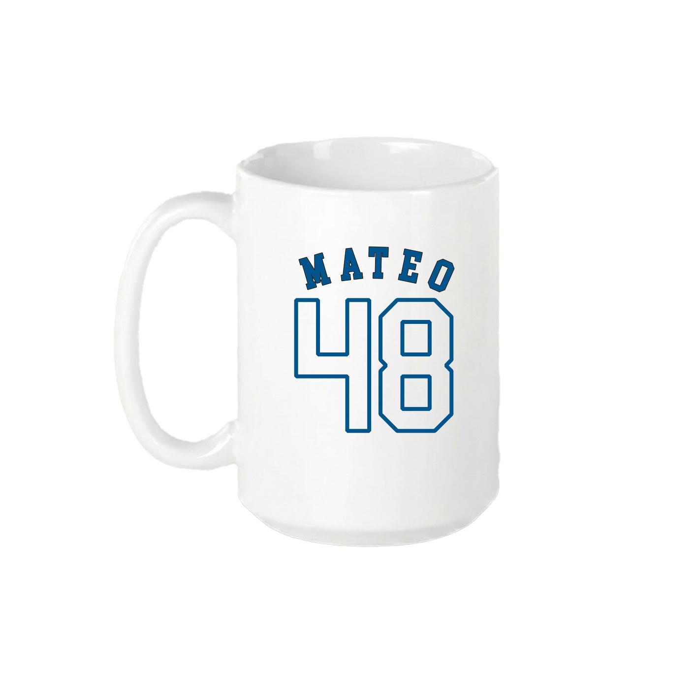15oz Coffee Mug — Shirsey Arch in White