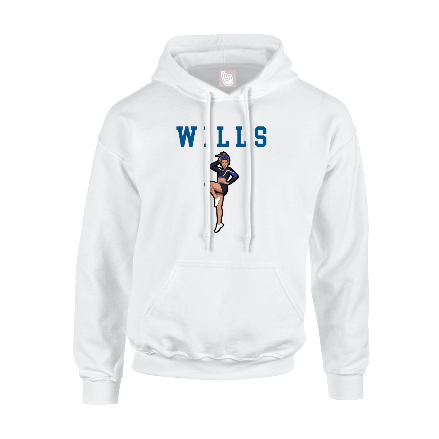 Youth Hoodie — Shirsey in White