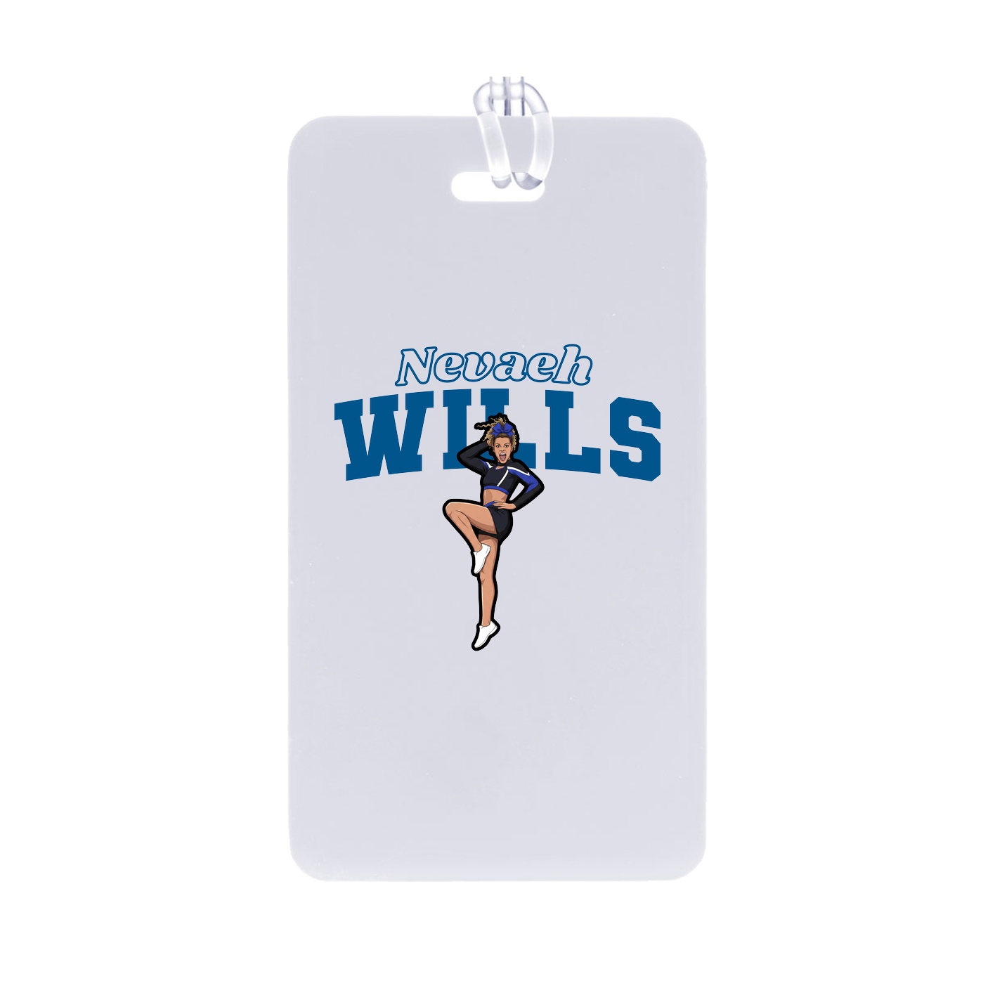Bag Tag — Name Arch in Classic