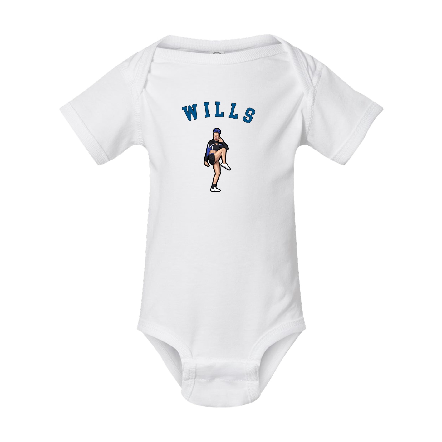Baby Onesie — Shirsey Arch in White