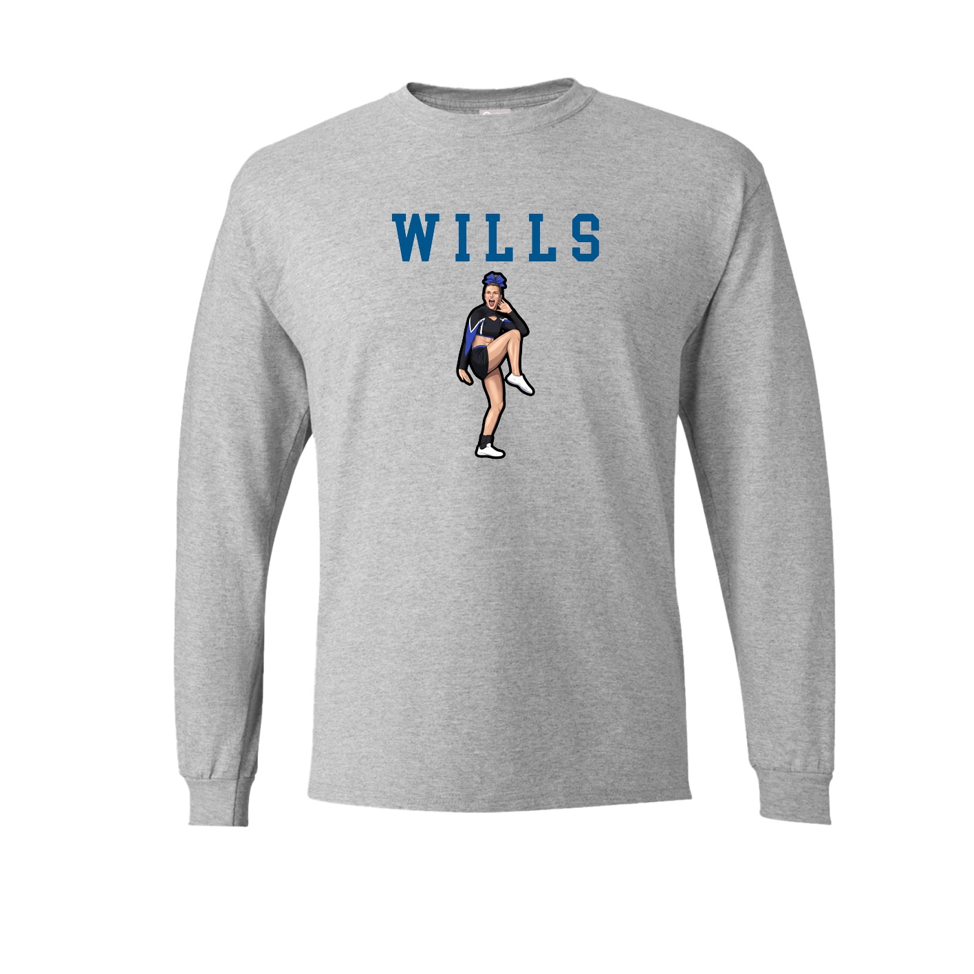 Long Sleeve Tee — Shirsey in Grey