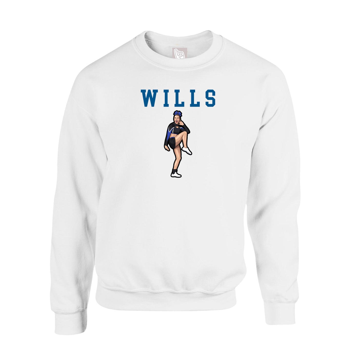 Fleece Crew — Shirsey in White