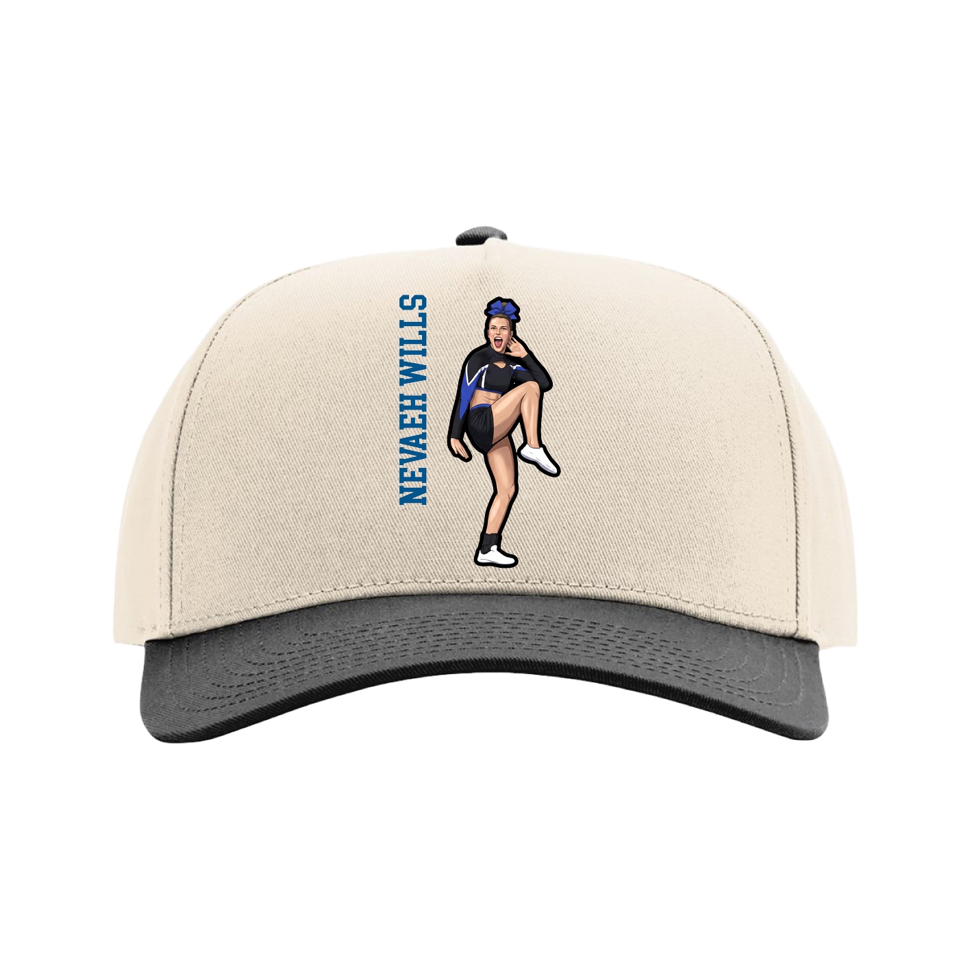 Full Fabric Five-Panel Champ Cap