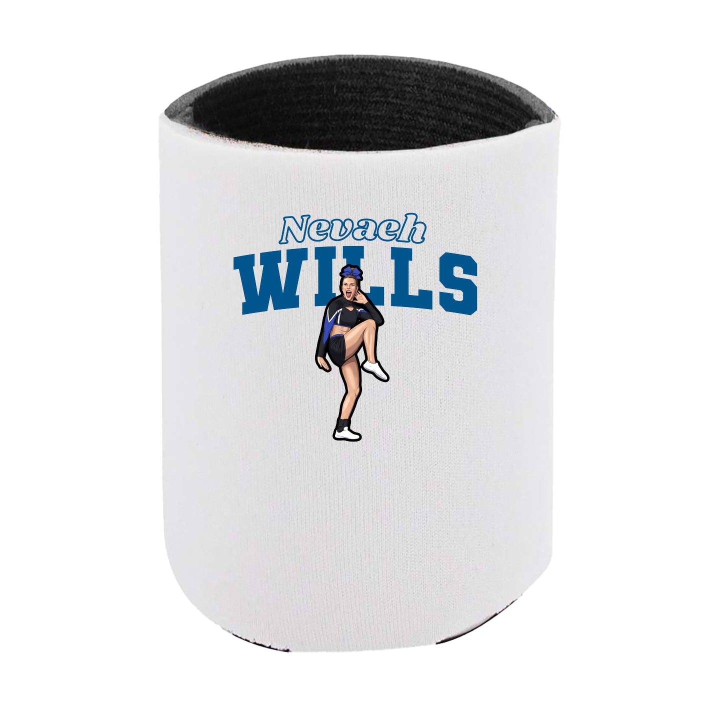 Can Holder — Name Arch in White