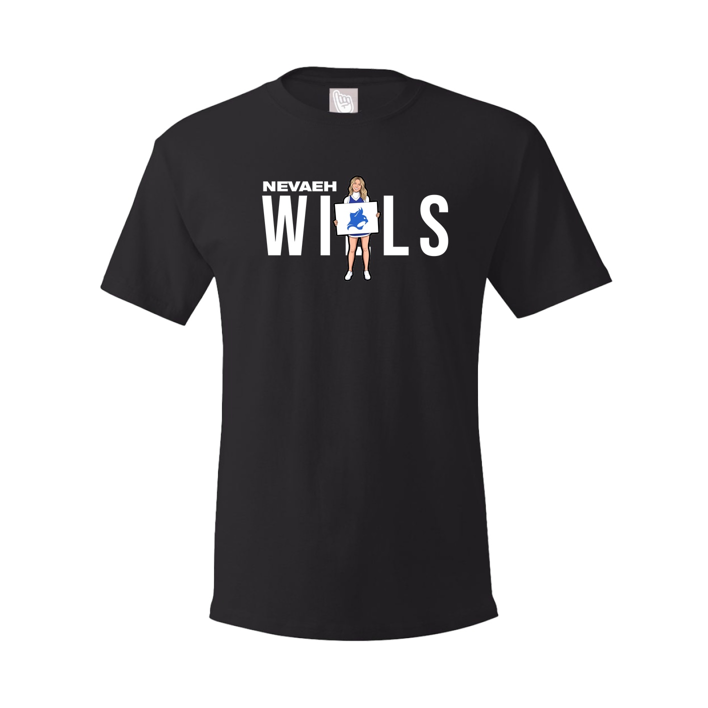 Youth Tee — Player Name in Black
