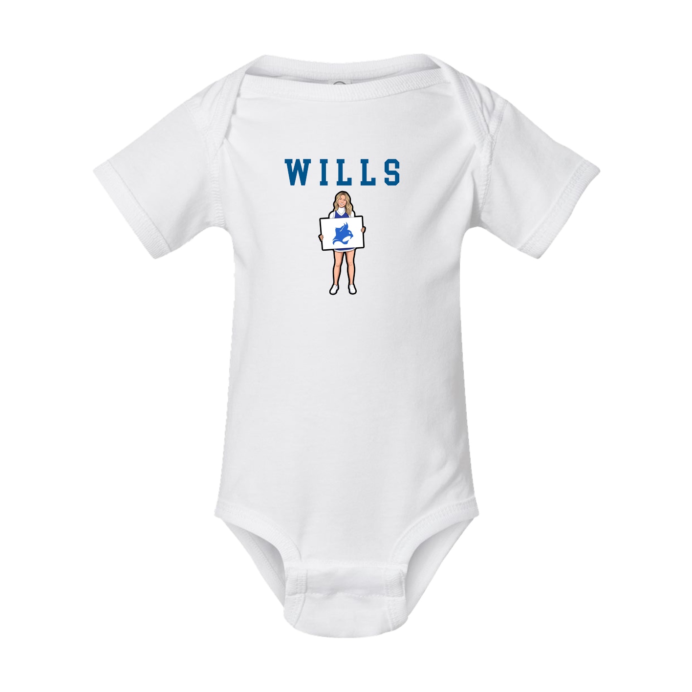 Baby Onesie — Shirsey in White
