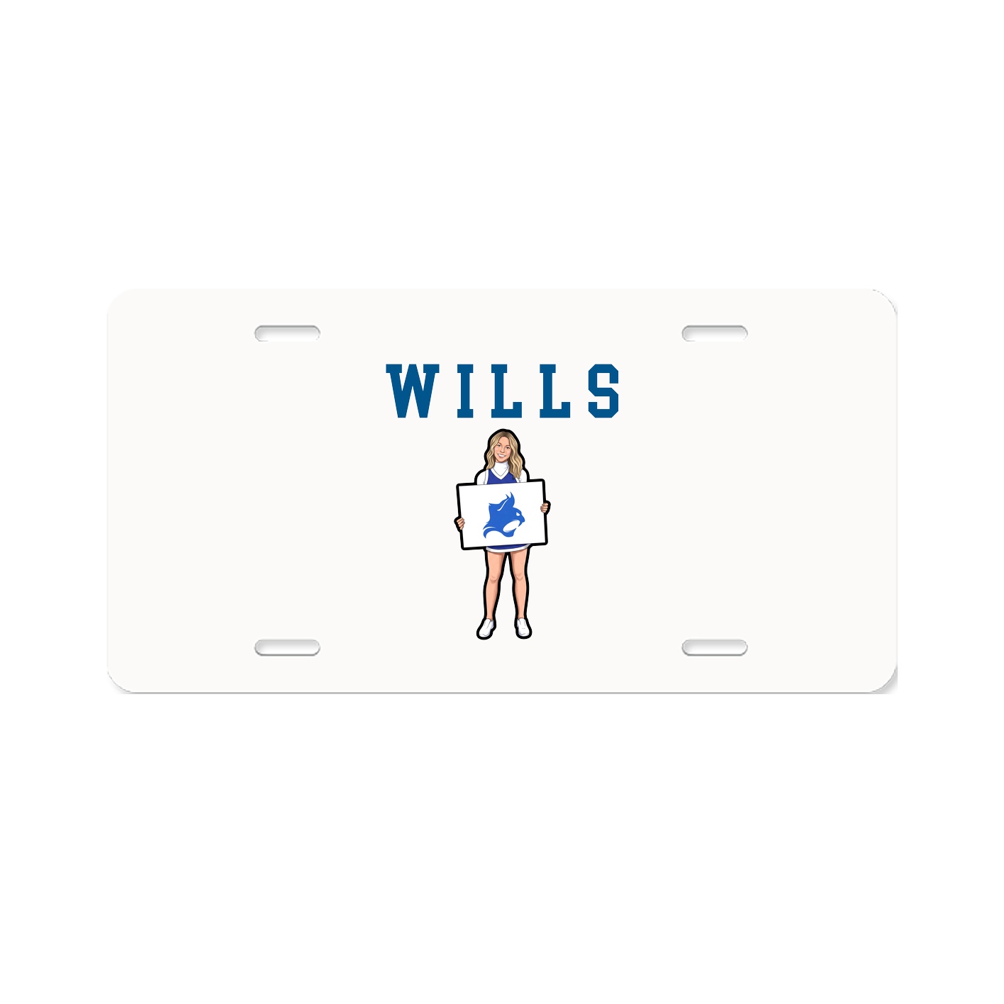 License Plate — Shirsey in Classic