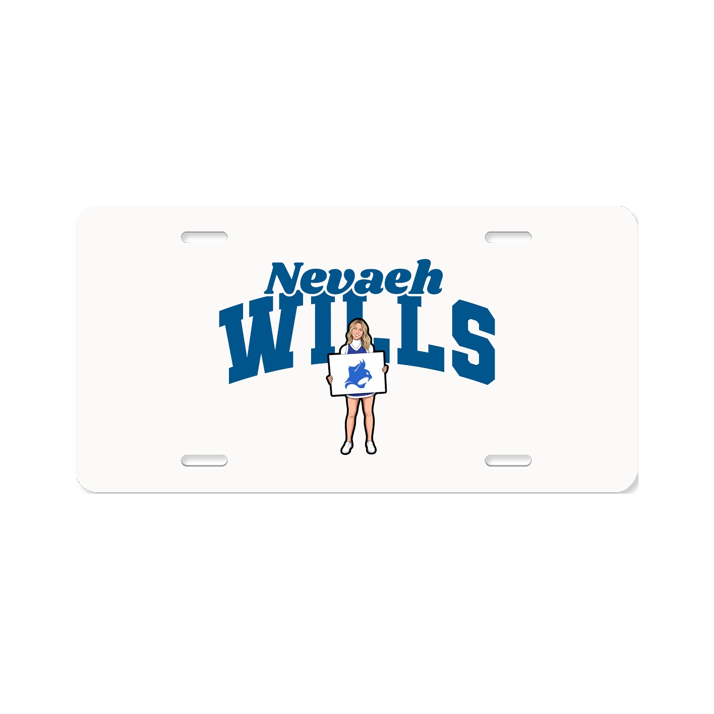 License Plate — Signature Arch in Classic