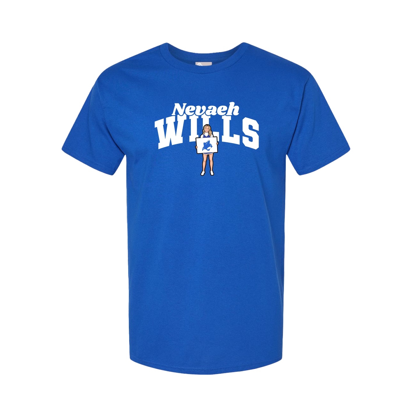 Tee — Signature Arch in Royal