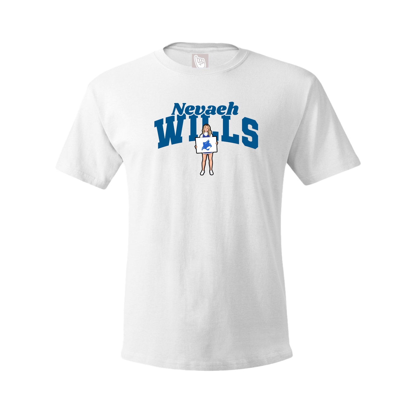 Youth Tee — Signature Arch in White