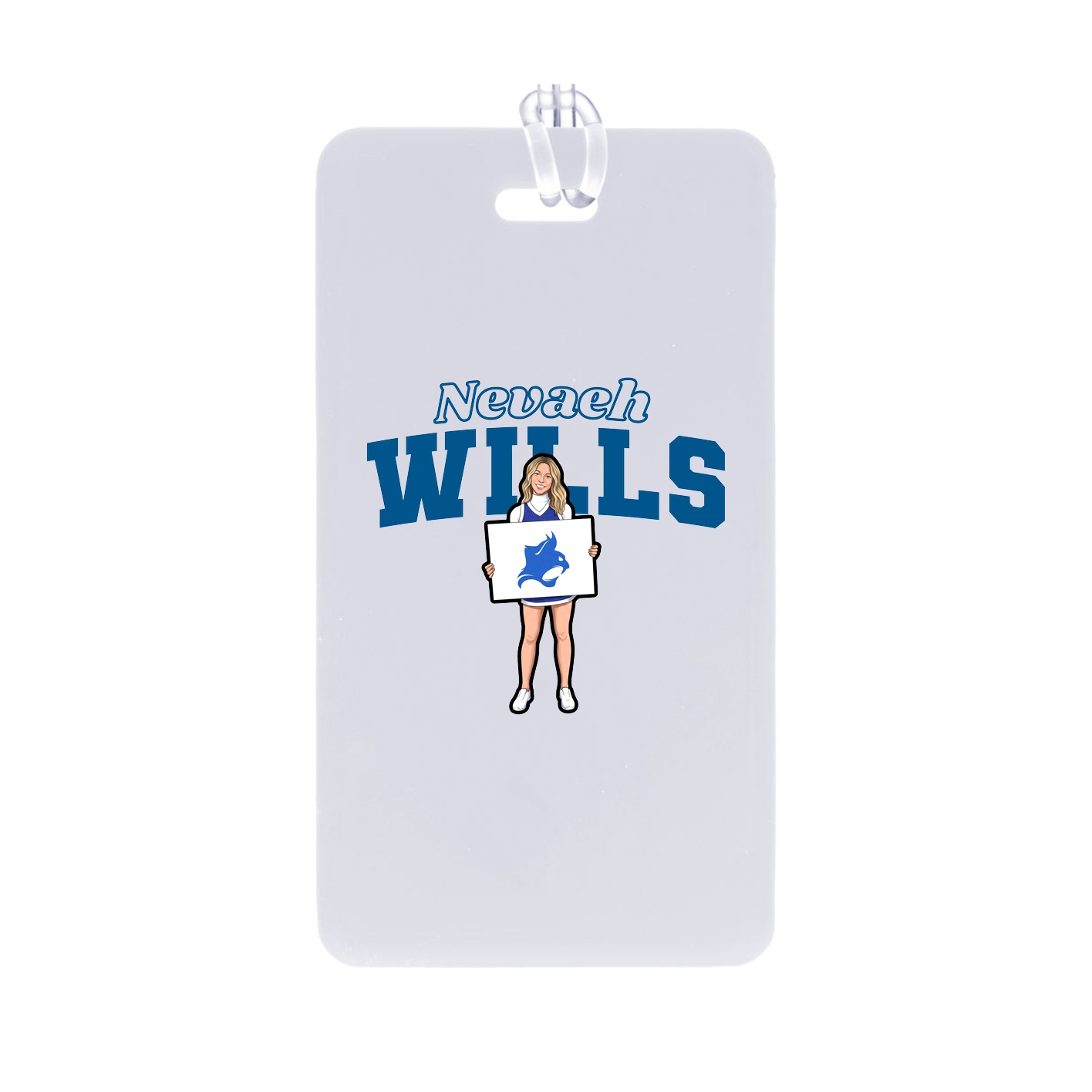 Bag Tag — Name Arch in Classic