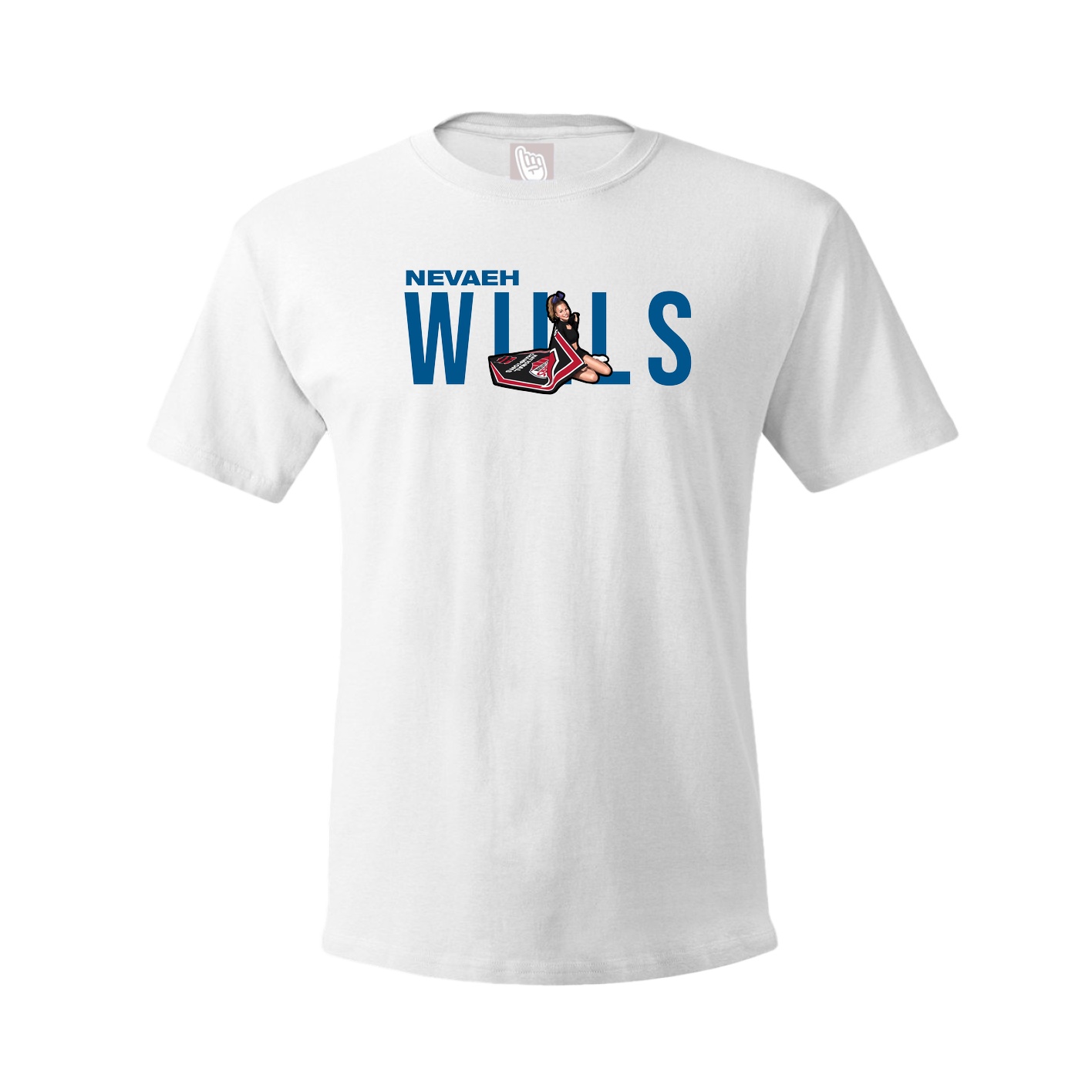 Tee — Player Name in White