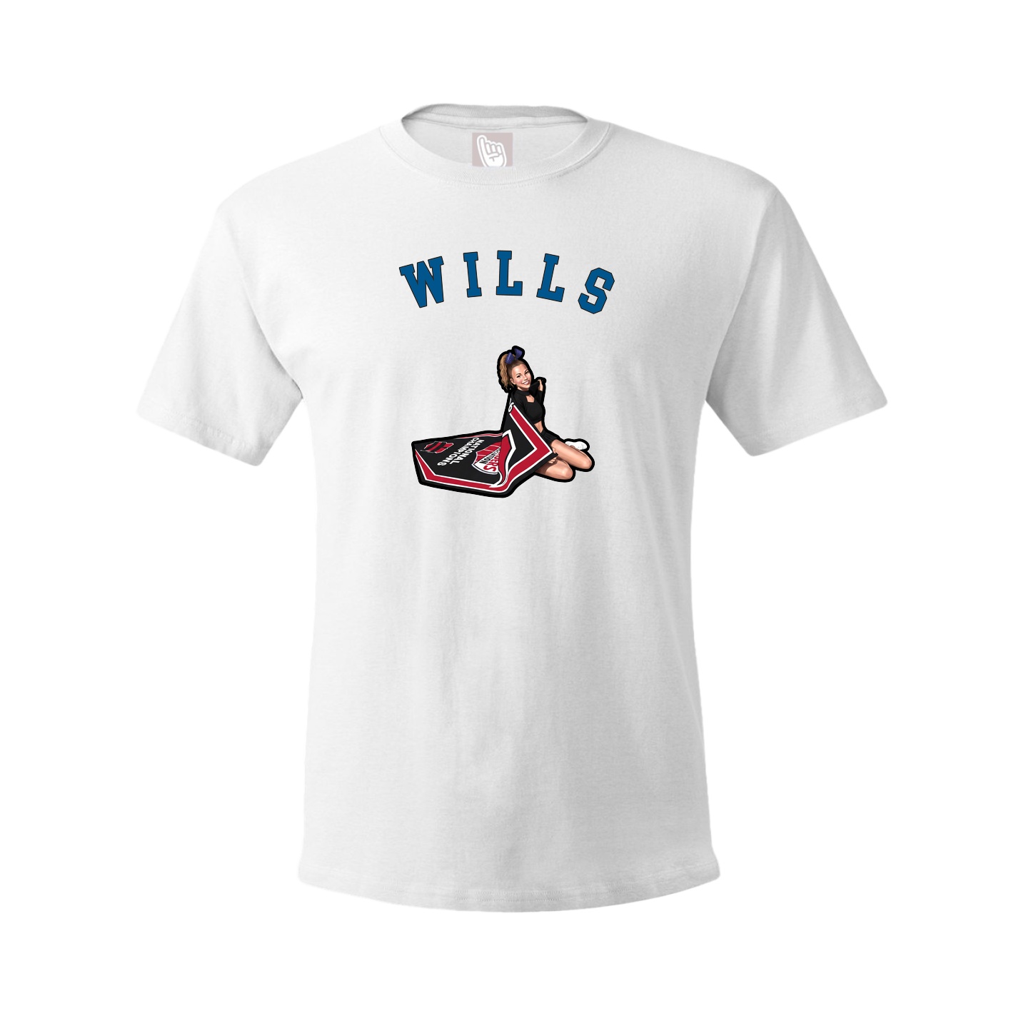 Tee — Shirsey Arch in White
