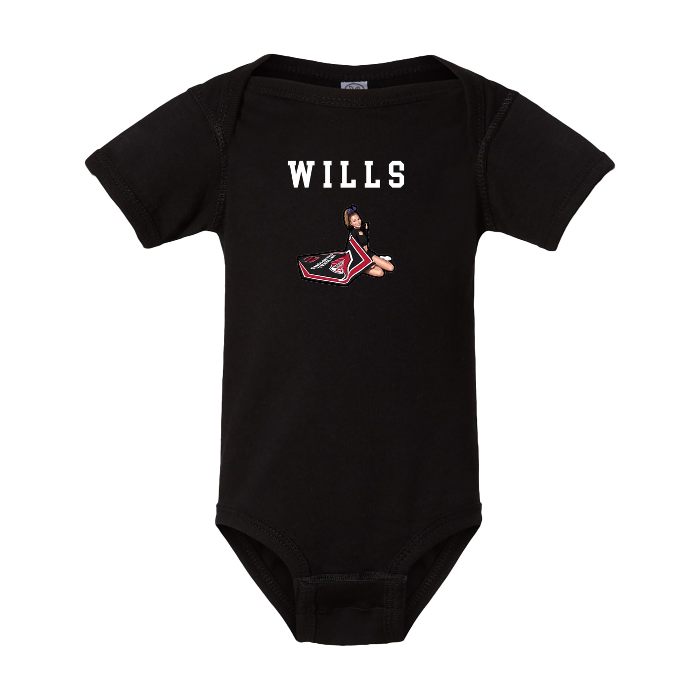 Baby Onesie — Shirsey in Black