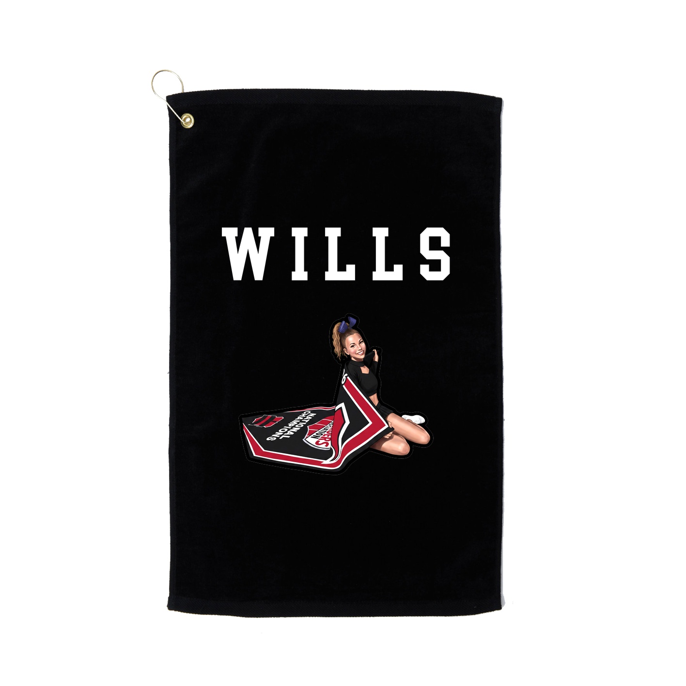 Golf Towel — Shirsey in Black