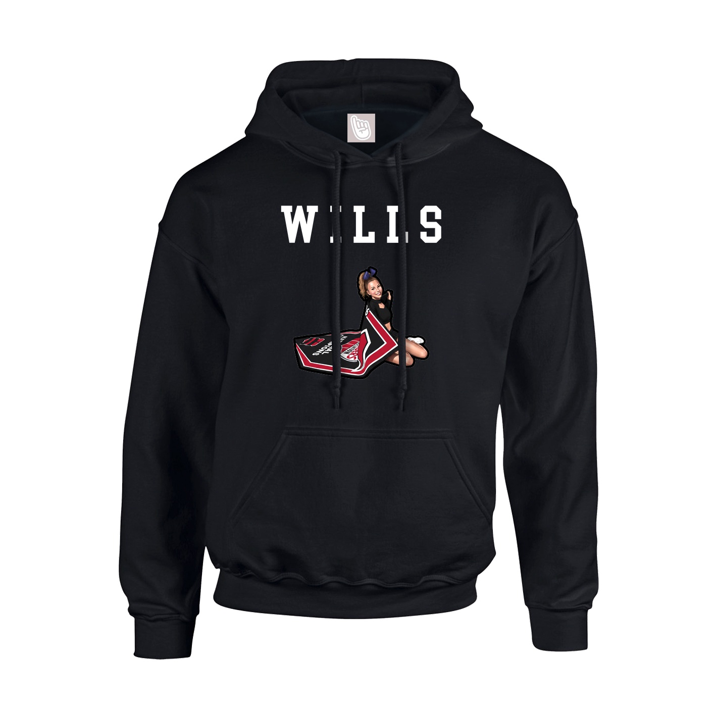 Youth Hoodie — Shirsey in Black