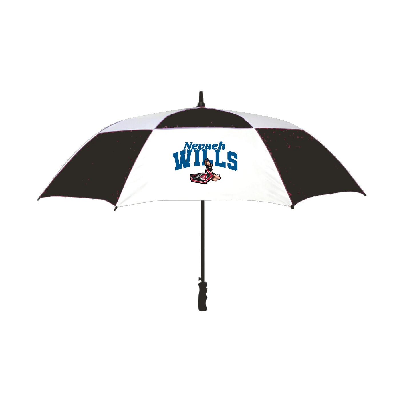 Golf Umbrella — Signature Arch in Black
