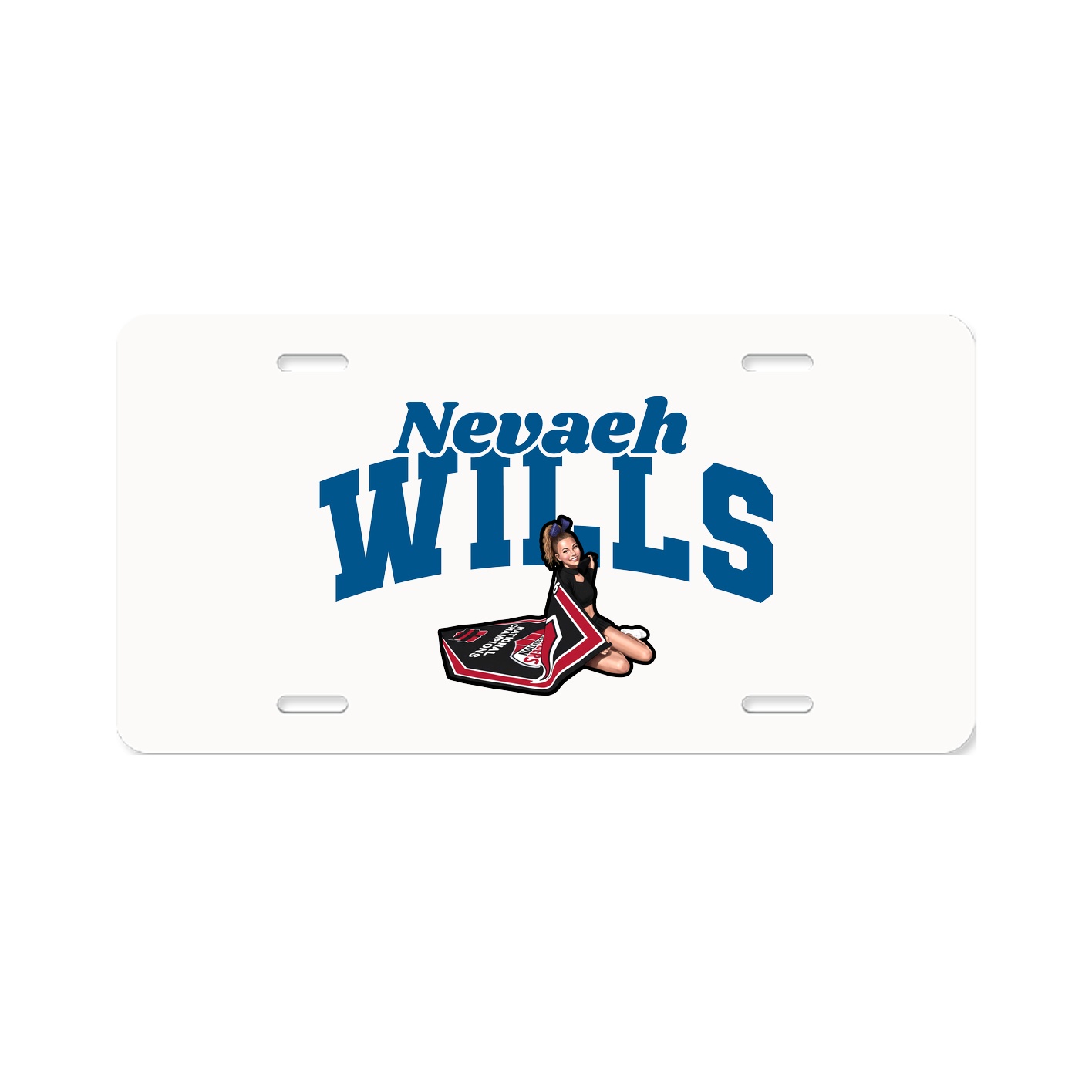 License Plate — Signature Arch in Classic